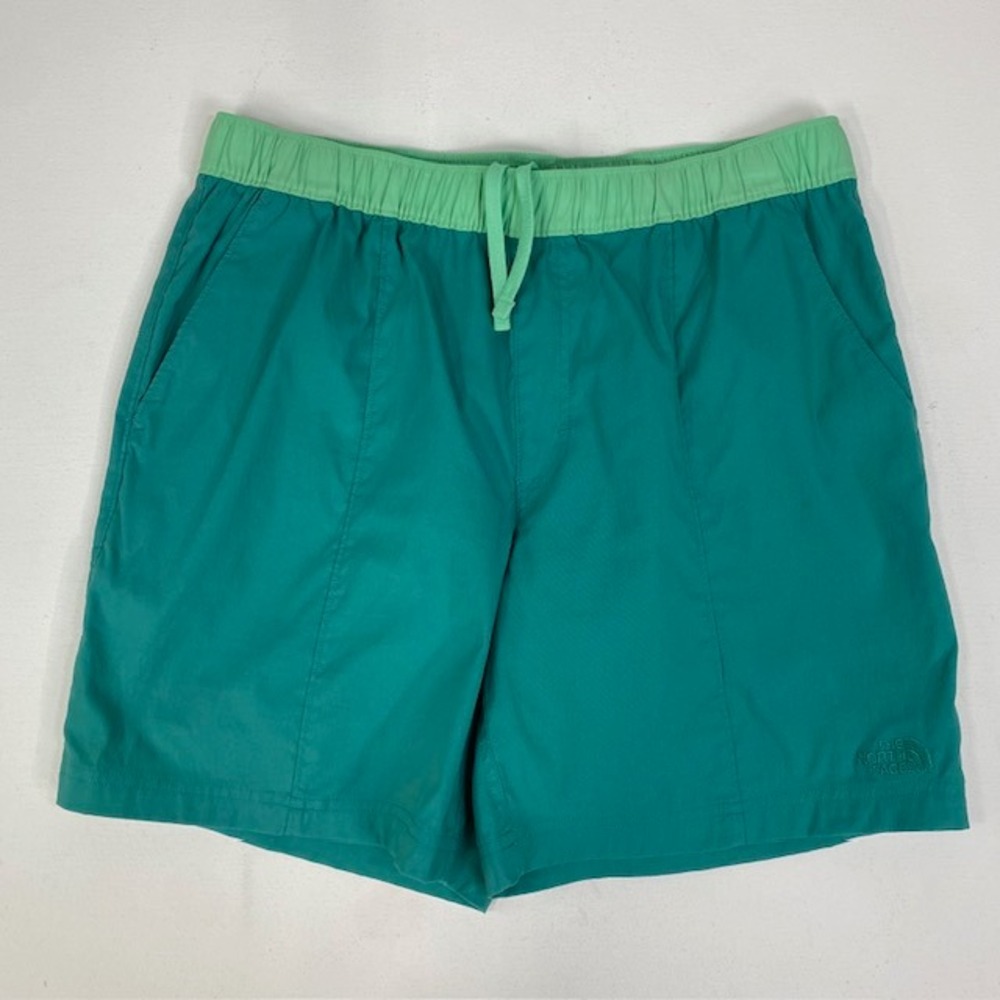 The North Face Men's Hybrid Shorts - Teal and Light Green